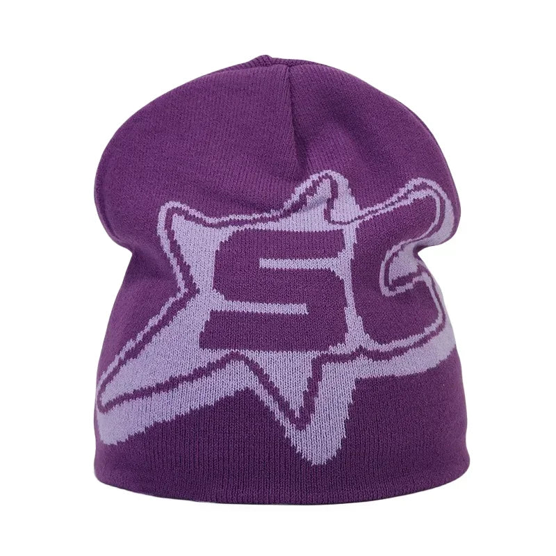 Y2K Letter Beanie Cap