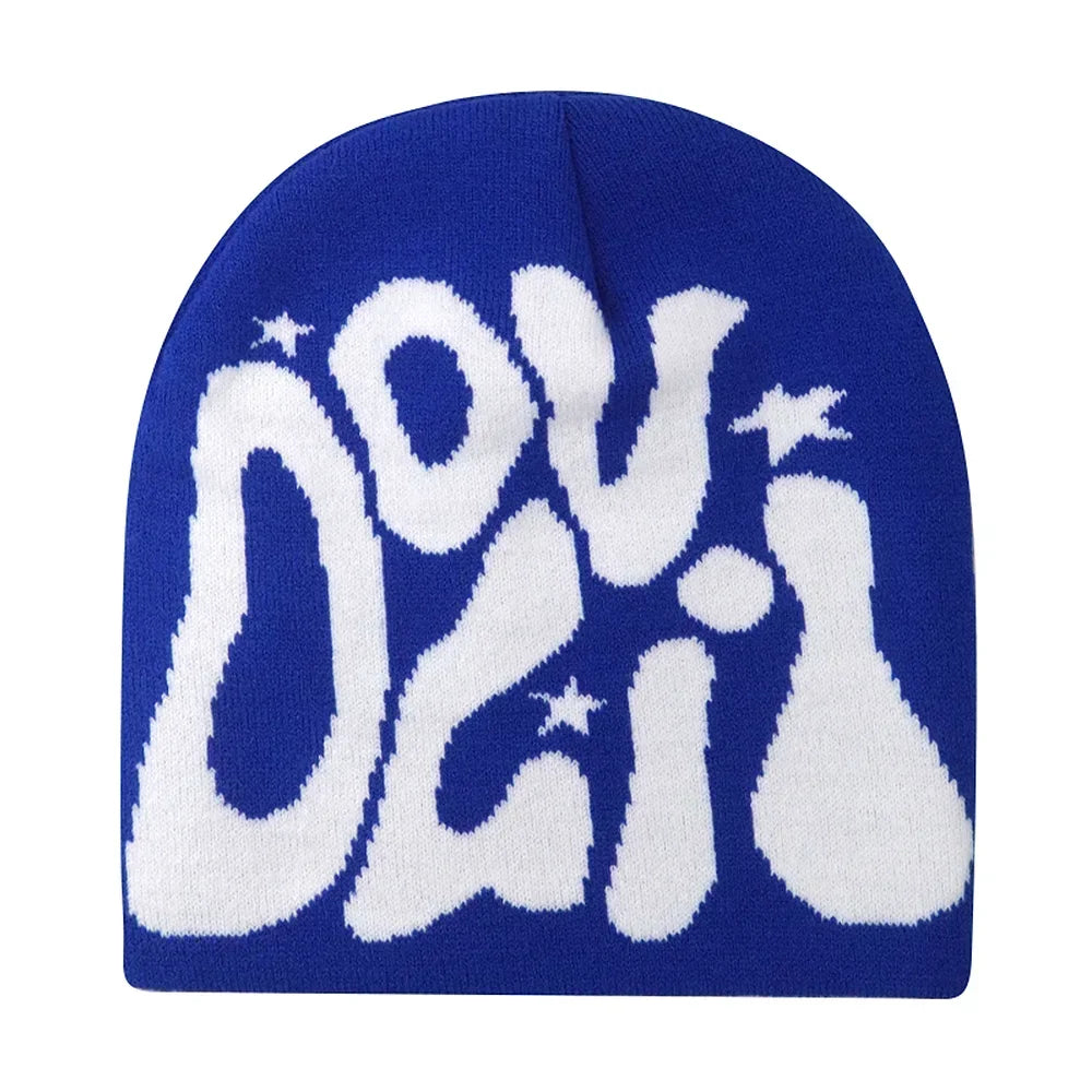 Y2K Letter Beanie Cap