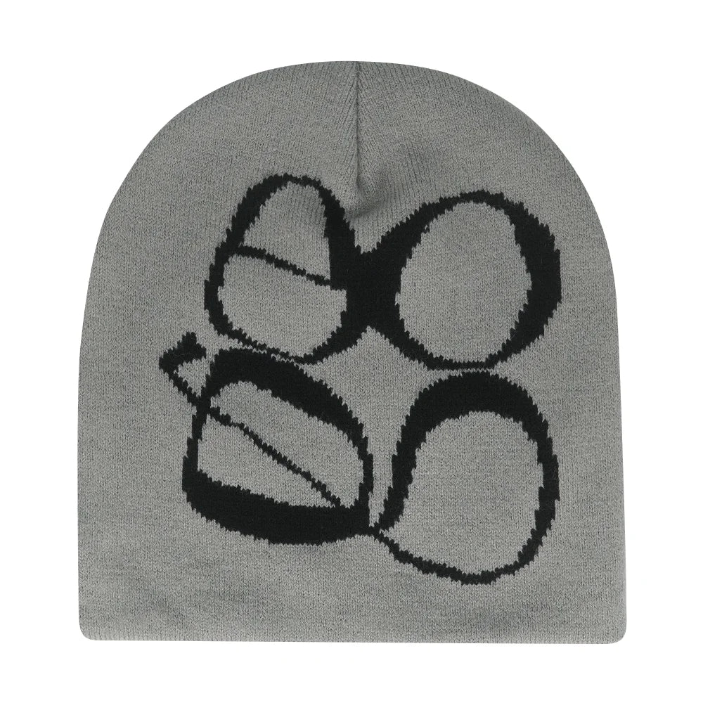 Y2K Letter Beanie Cap