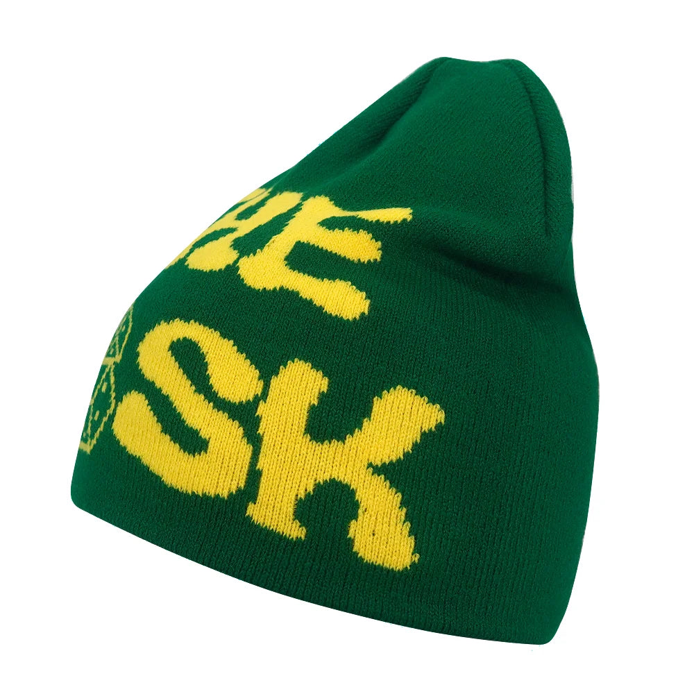 Y2K Letter Beanie Cap