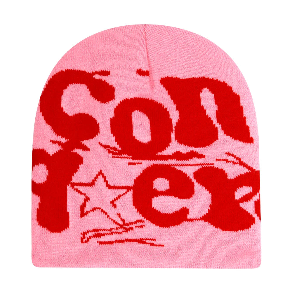 Y2K Letter Beanie Cap